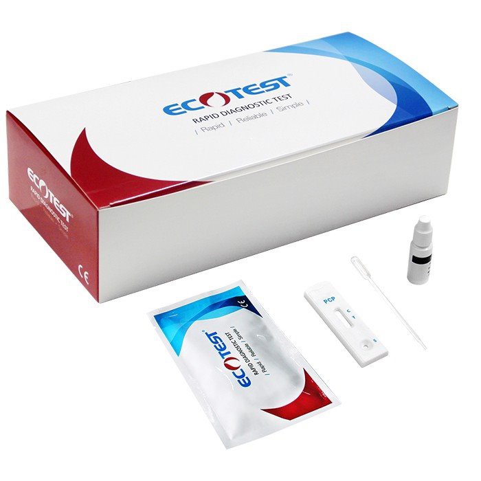 202 Ecotest PCP 10ngml Rapid Test PCP-W23-40